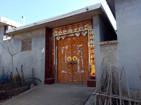 鄉村建筑    農家院大門