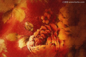 高端復(fù)古紅色背景