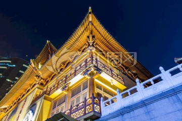 靜安寺夜景