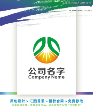 生态农业旅游LOGO