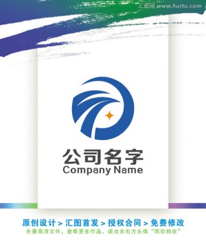 环球动感大气LOGO