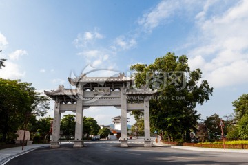 国恩寺 山门 牌坊