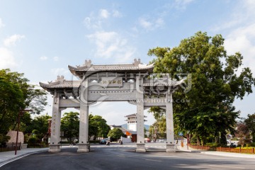 国恩寺 山门 牌坊