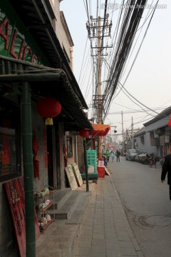 北京 胡同 門樓 四合院 老街