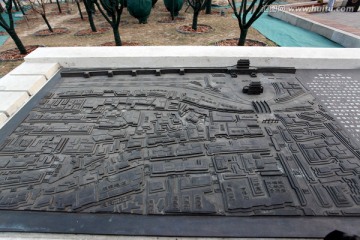 北京 大栅栏 雕塑
