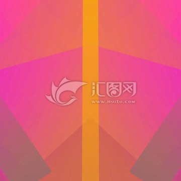 紅色立體拼接 抽象高清背景