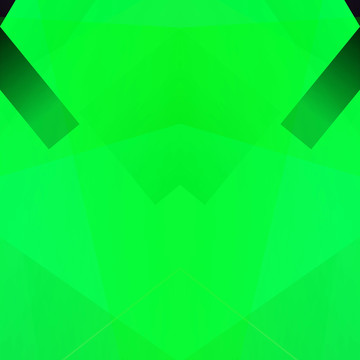 绿色高清几何抽象拼接立体背景