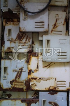 老旧电表箱
