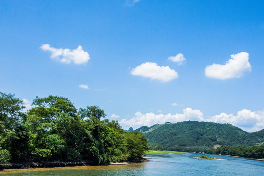 夏日漓江风光