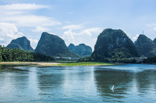 夏日漓江风光