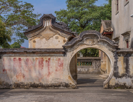 梅州庭院建筑外观