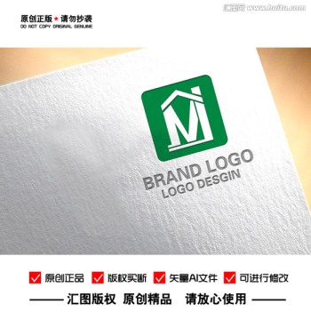 M 家居 装饰 环保LOGO