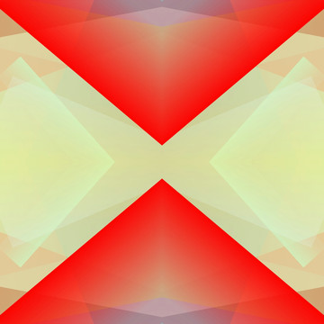 红色几何拼接抽象立体背景 高清