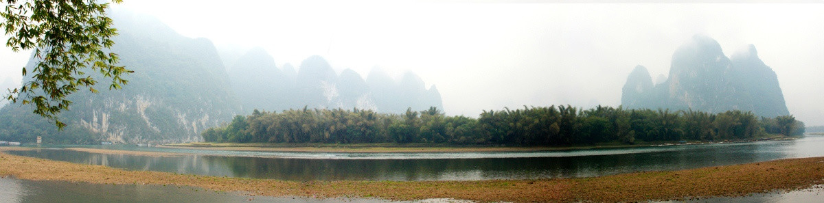 烟雨漓江 高格