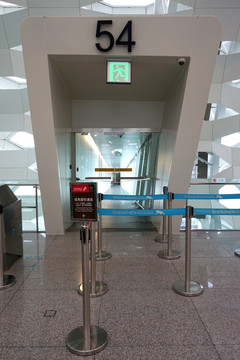 深圳机场航站楼 登机口