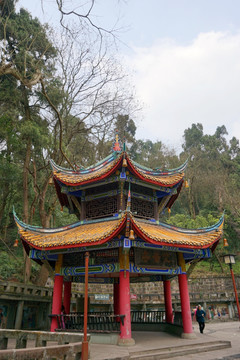 遂宁灵泉寺 梵音亭