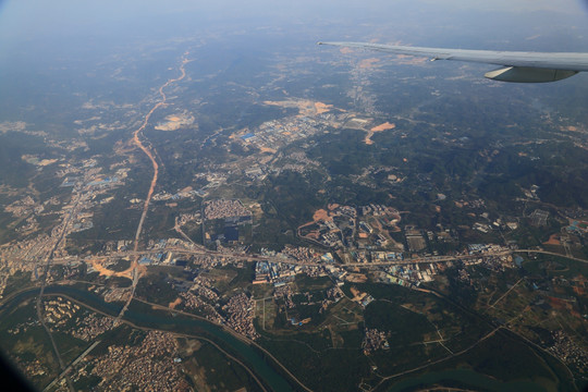 城市上空