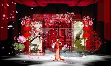 中式婚禮 傳統(tǒng)婚禮 古典婚禮