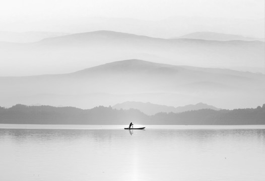 山水意境 水墨山水