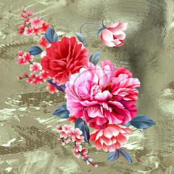 油畫花卉