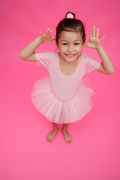 芭蕾舞演员的年轻女孩