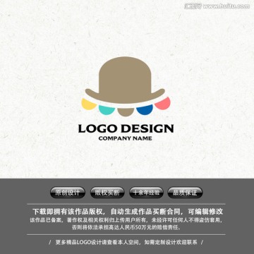 帽子游乐场幼儿园LOGO绘画班