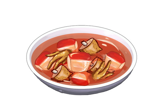 豬肉勾雞美食
