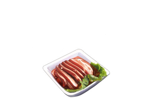 扒肉條