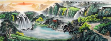巨幅山水畫