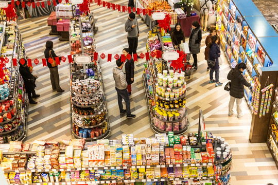 超市购物 进口食品超市