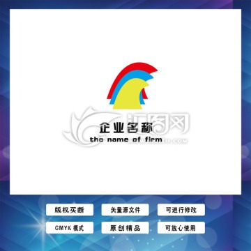 弧线logo