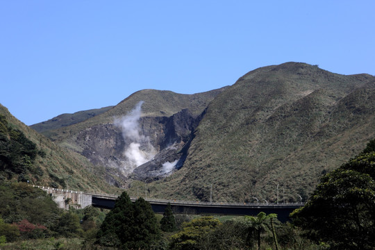 台湾阳明山小油坑