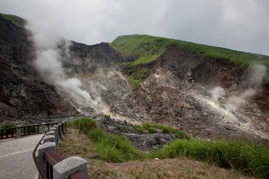 台湾阳明山小油坑