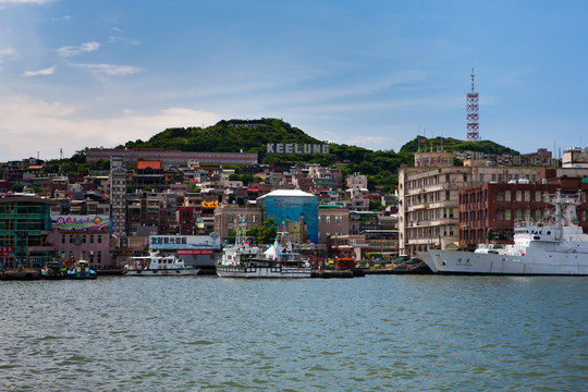 台湾基隆港