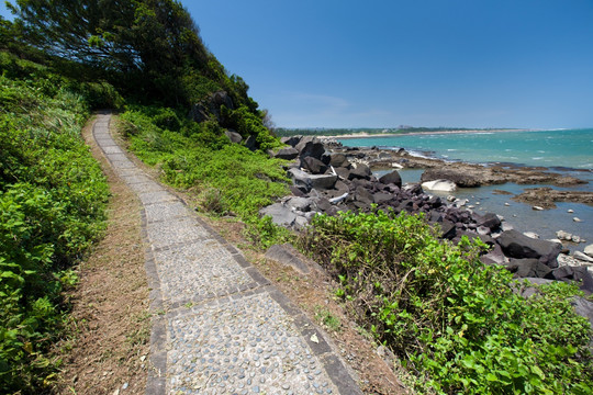 新北市石头区麟山鼻步道