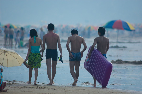 闸坡 阳江 海滨浴场