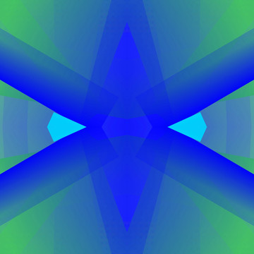 蓝色立体几何拼接高清抽象背景
