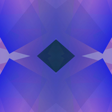 蓝色立体几何拼接高清抽象背景