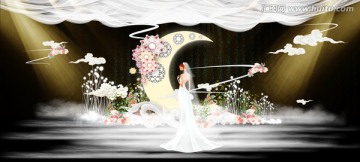 小清新主題婚禮效果圖