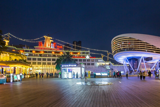 深圳海上世界夜景