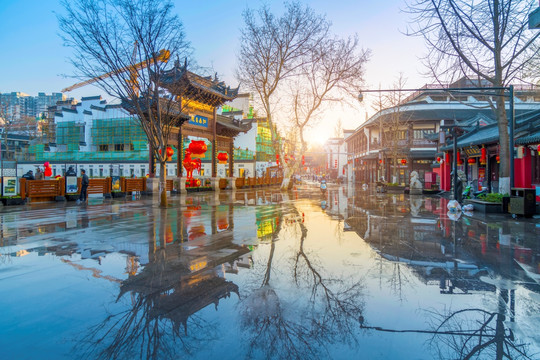 南京夫子庙 江南贡院 大画幅