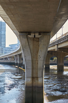 桥梁道路桥墩