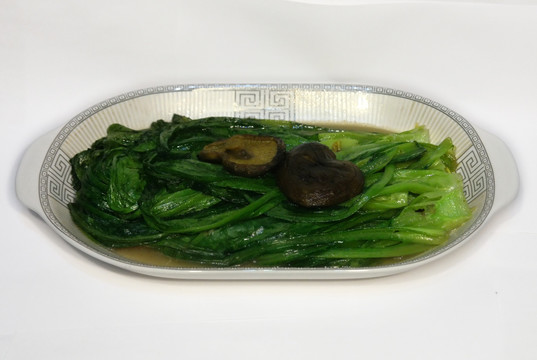 香菇油麦菜