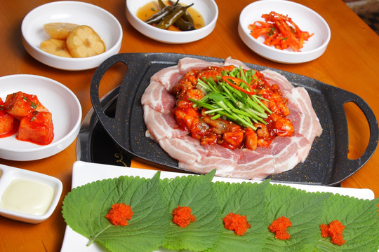 韩国烤肉组合