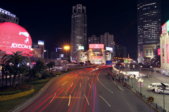 徐家汇夜景