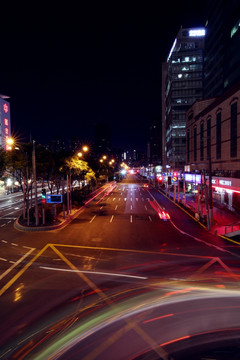 徐家汇夜景 建筑