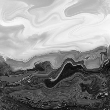 黑白線條 水墨背景