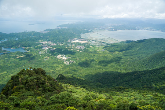 七娘山山景