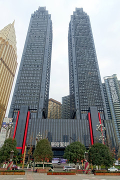 重庆皇冠国际 双子塔