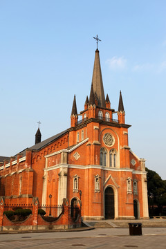 老上海 旧上海 老照片 教堂